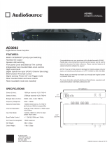AudioSource AD3002 Manuale utente