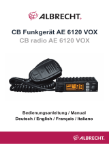 Albrecht AE 6120 VOX, Mini-CB Funk Manuale del proprietario