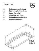 V-ZUG DHL 8 Manuale utente