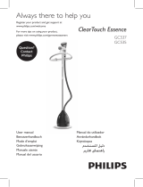 Philips ClearTouch Essence GC537 Manuale utente