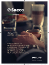 Saeco Saeco INCANTO HD8921 Manuale utente