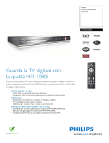 Philips DVDR5500/31 Product Datasheet