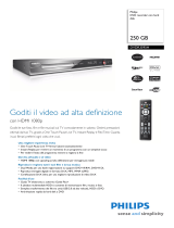 Philips DVDR3595H/31 Product Datasheet