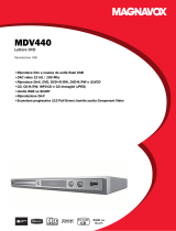 Magnavox MDV440/12 Product Datasheet