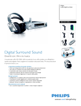 Philips SBCHD1500U/00 Product Datasheet