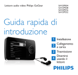 Philips SA1OPS32K/02 Guida Rapida
