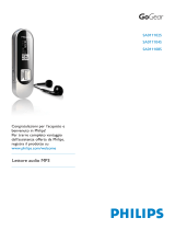 Philips SA011102S/02 Manuale utente