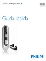 Philips SA011102S/02 Guida Rapida