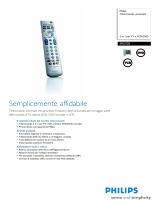 Philips SRU520/87 Product Datasheet