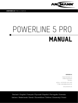 ANSMANN POWERLINE 5 PRO Manuale utente