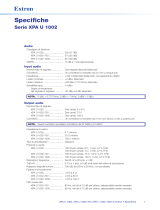 Extron XPA U 1002 specificazione