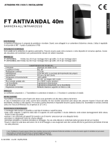 Allmatic FT ANTIVANDAL 40m Istruzioni per l'uso