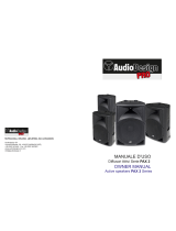 Audiodesign PAX2 Manuale del proprietario