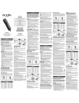 Andis MBG-2 Manuale utente