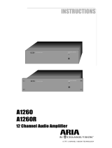 Aria A1260 Instructions Manual