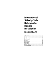 Amana SBDE522VW Installation Instructions Manual