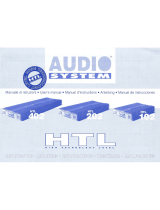 Audio System HTL 202 Manuale utente