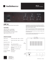AudioSource AMP 50 Manuale del proprietario
