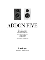 Audio Pro ADDON FIVE Manuale del proprietario