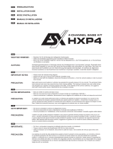 Audio Design HXP4 Guida d'installazione