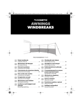 Dometic Pro Windbreak 3 Panel Guida d'installazione