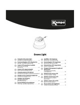 Dometic Kampa Groove Light Istruzioni per l'uso