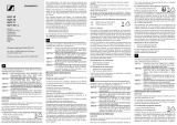 Sennheiser MZT 30 Manuale utente