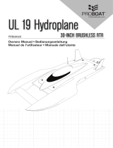ProBoat UL-19 30" Hydroplane Brushless RTR Manuale utente