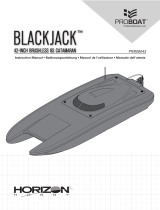 ProBoat Blackjack 42" 8S Brushless Catamaran RTR: White/Red Manuale utente