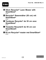 Toro 55cm Recycler Lawn Mower Manuale utente