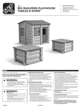 Step2 BIG BUILDERS PLAYHOUSE TABLES AND MORE Manuale utente