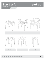 Etac Swift shower stool/chair Manuale utente