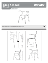 Etac Kaskad Freestanding toilet seat Manuale utente
