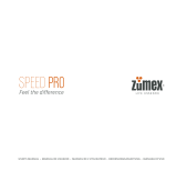 Zumex Speed Pro Self Service Podium Manuale utente