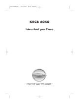 KitchenAid KRCB 6050 Guida utente