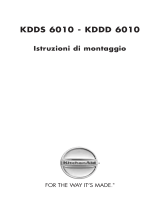 KitchenAid KDDS 6010 Guida d'installazione