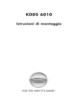 KitchenAid KDDD 6010 Guida d'installazione