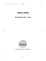 KitchenAid KRCB 6040 Guida utente