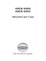 KitchenAid KRCB 6063 Guida utente