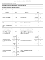 Whirlpool ZEN TDLR 65242BS IT/N Product Information Sheet