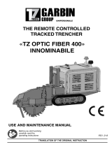 Garbin TZ OPTIC FIBER 400 Use and Maintenance Manual