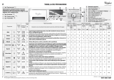 Whirlpool SPA 9020 Program Chart