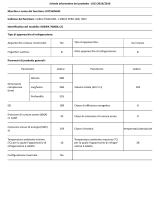 KitchenAid KCBWX 70600L0 Product Information Sheet