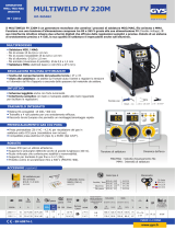 GYS MULTIWELD FV 220M Scheda dati