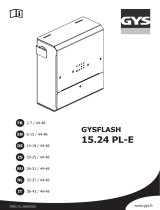 GYS GYSFLASH 15.24 PL-E Manuale del proprietario