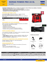 GYS BOOSTER LITHIUM NOMAD POWER PRO 24 XL Scheda dati