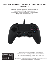 Nacon PS4 COLOURED CONTROLLER BLACK Manuale utente