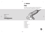Bosch GWS 9-125 Professional Original Instructions Manual