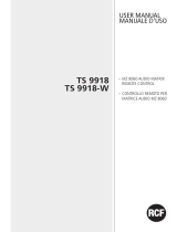 RCF TS 9918 Manuale utente
