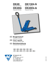 AC Hydraulic DK20Q Manuale utente